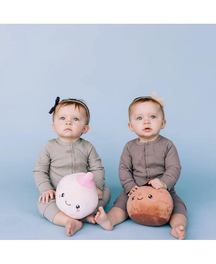 Nerdbugs Breast Plush Organ Toys Breast is yet to come! (Ivory/Pink