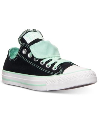 Converse Women s Chuck Taylor All Star Double Tongue Casual Sneakers from Finish Line Macy s