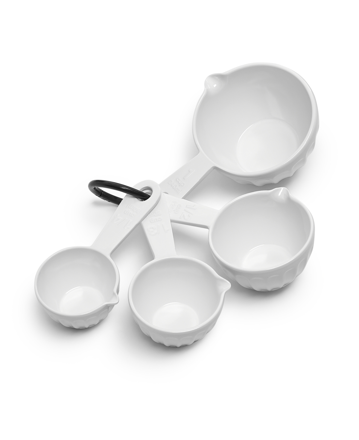 The Cellar Core 4-pc. Fluted Melamine Measuring Cup Set, Created For Macy's