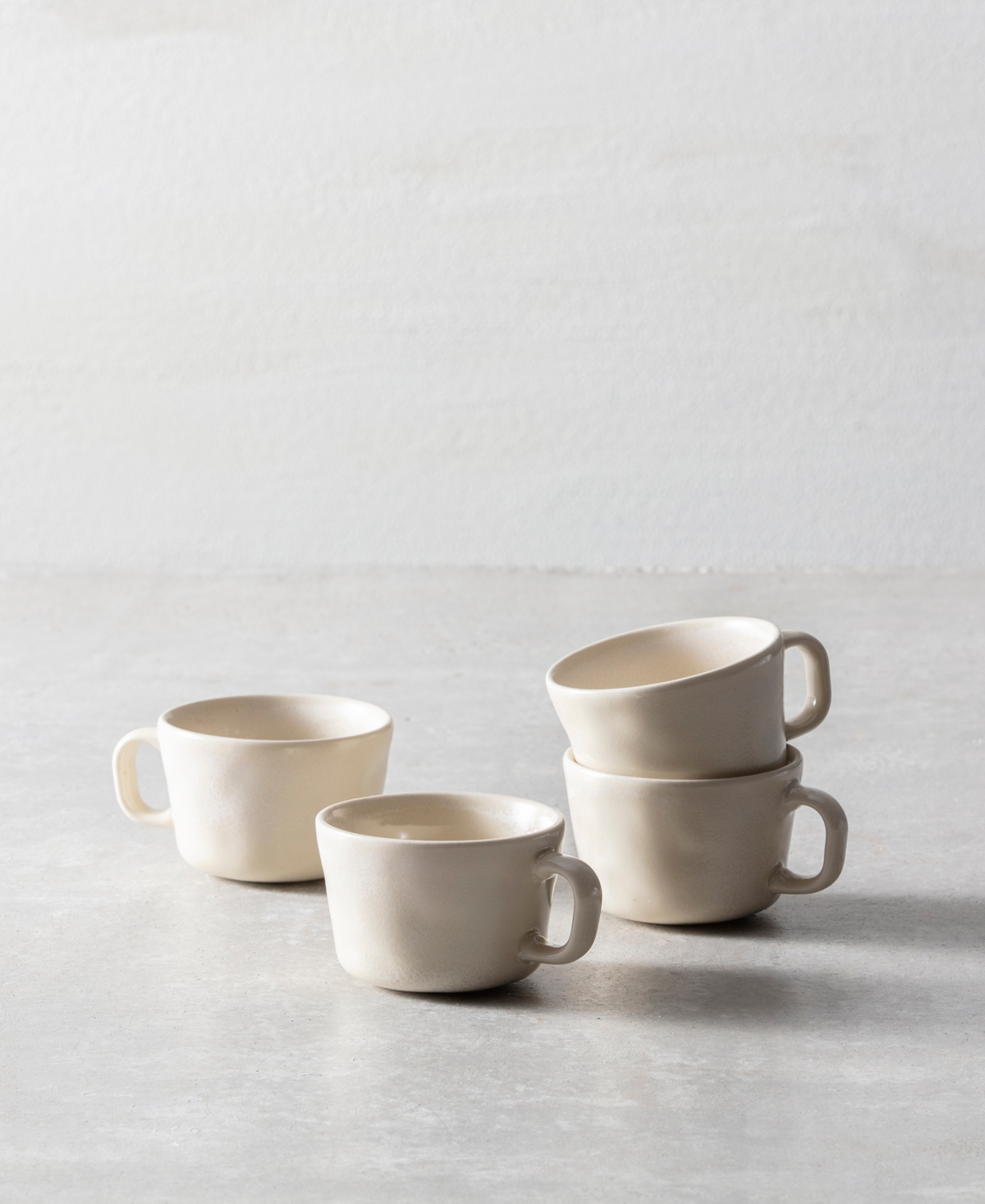 Fortessa Cloud Terre No.3 Espesso Cups, Set Of 4 In Sand