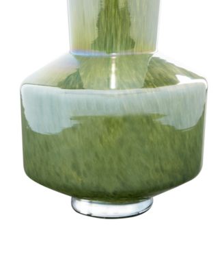 Glass Vase, 10.7" x 9.75"