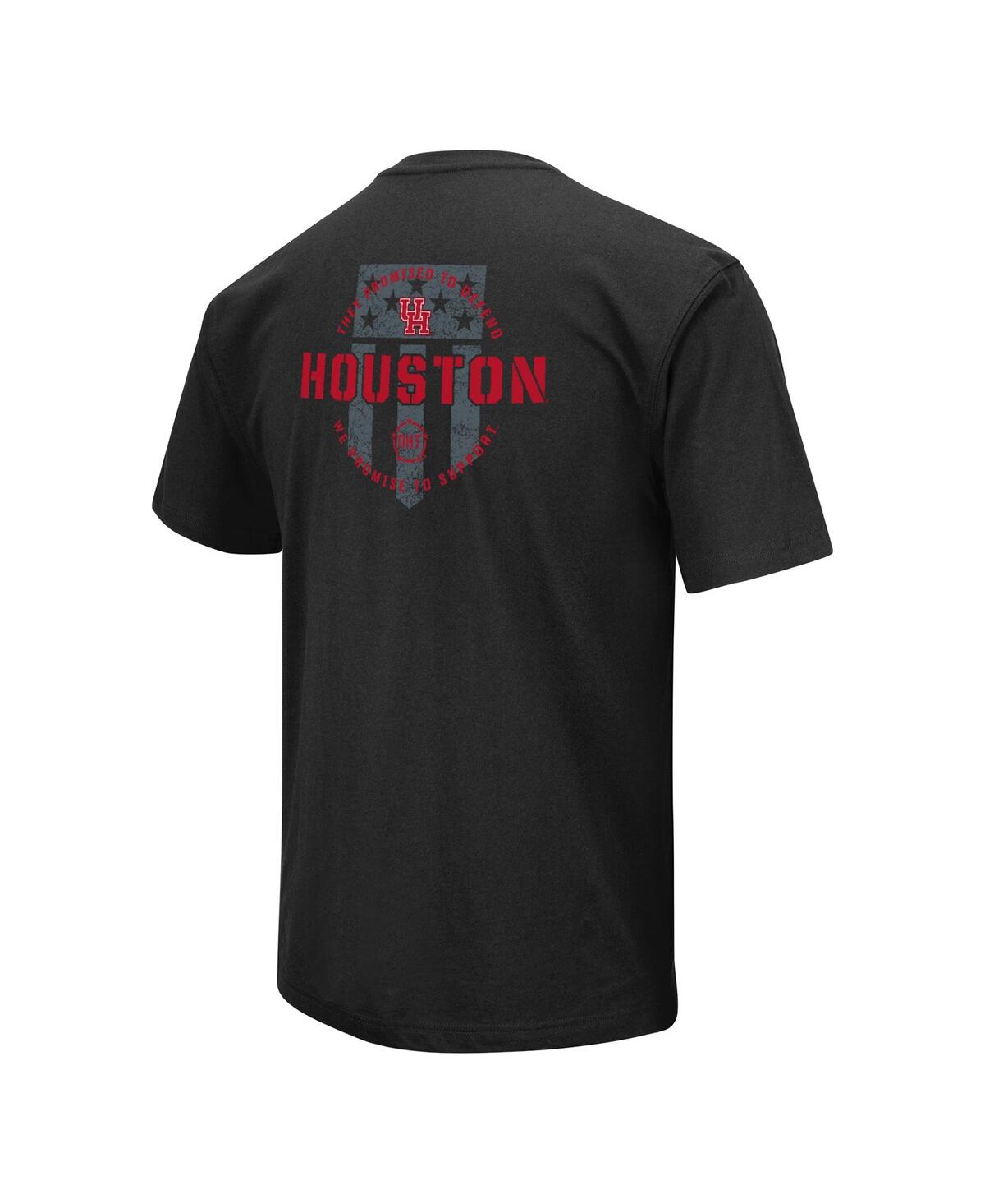 Shop Colosseum Men's  Black Houston Cougars Oht Military-inspired Appreciation T-shirt