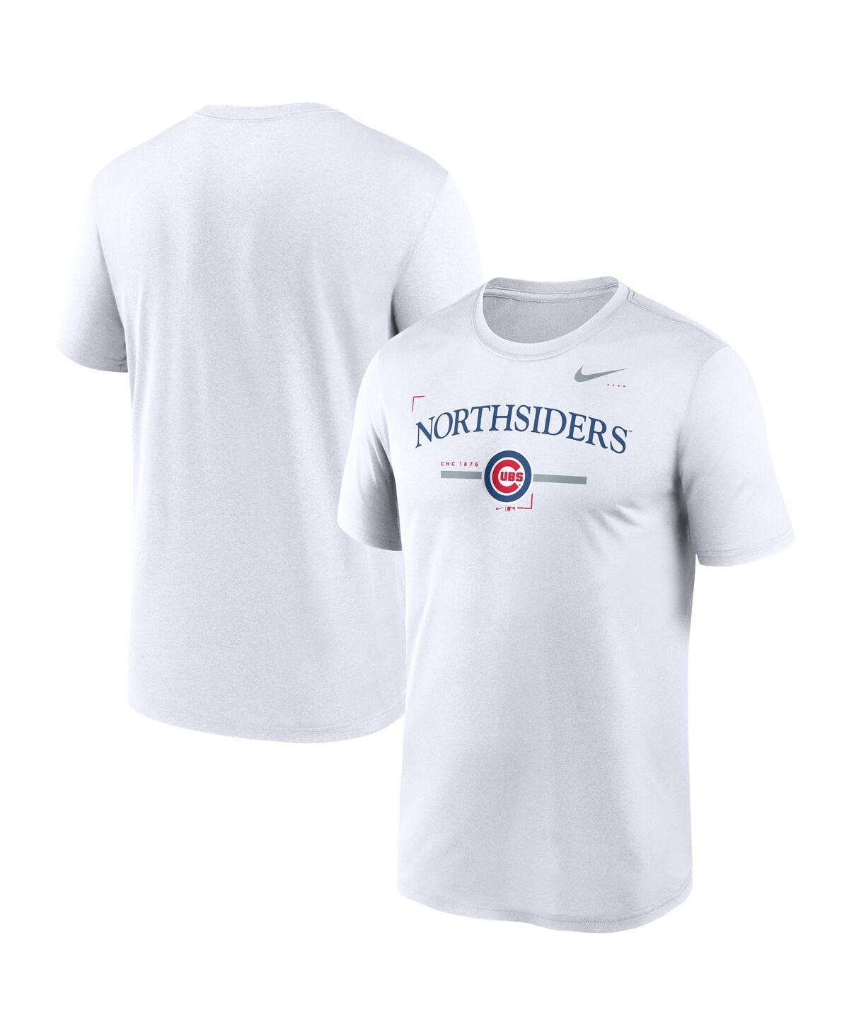 Shop Nike Men's  White Chicago Cubs Local Legend T-shirt