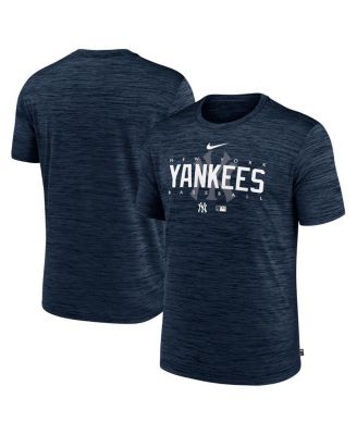 Men's Nike Navy New York Yankees Logo Velocity Performance T-Shirt