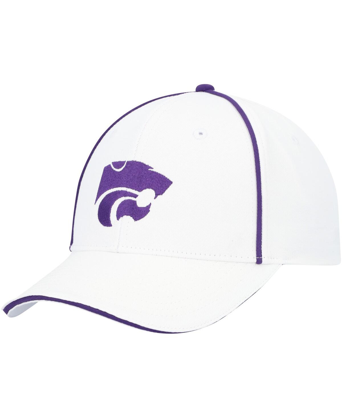 COLOSSEUM MEN'S COLOSSEUM WHITE KANSAS STATE WILDCATS TAKE YOUR TIME SNAPBACK HAT