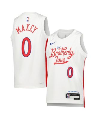 white maxey jersey