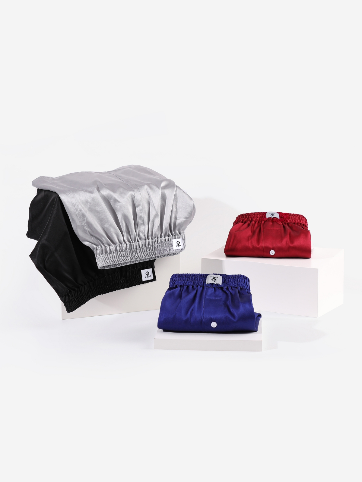 Lilysilk Men's Luxury Fitted Draping Silk Boxer For Men 4 Pack