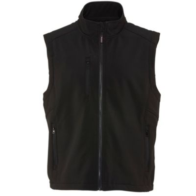 Men's Softshell Vest - Cold Weather, Wind/Water Repellent for Work & Outdoors