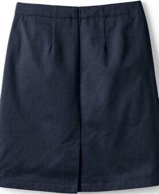 Plus Size Blend Chino Skort Top of Knee