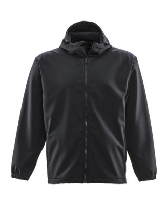 Men's Lightweight Softshell Jacket with Hood - Water-Repellent & Wind-Tight Workwear