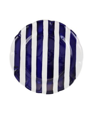 Amalfitana Stripe Dinner Plate 10"