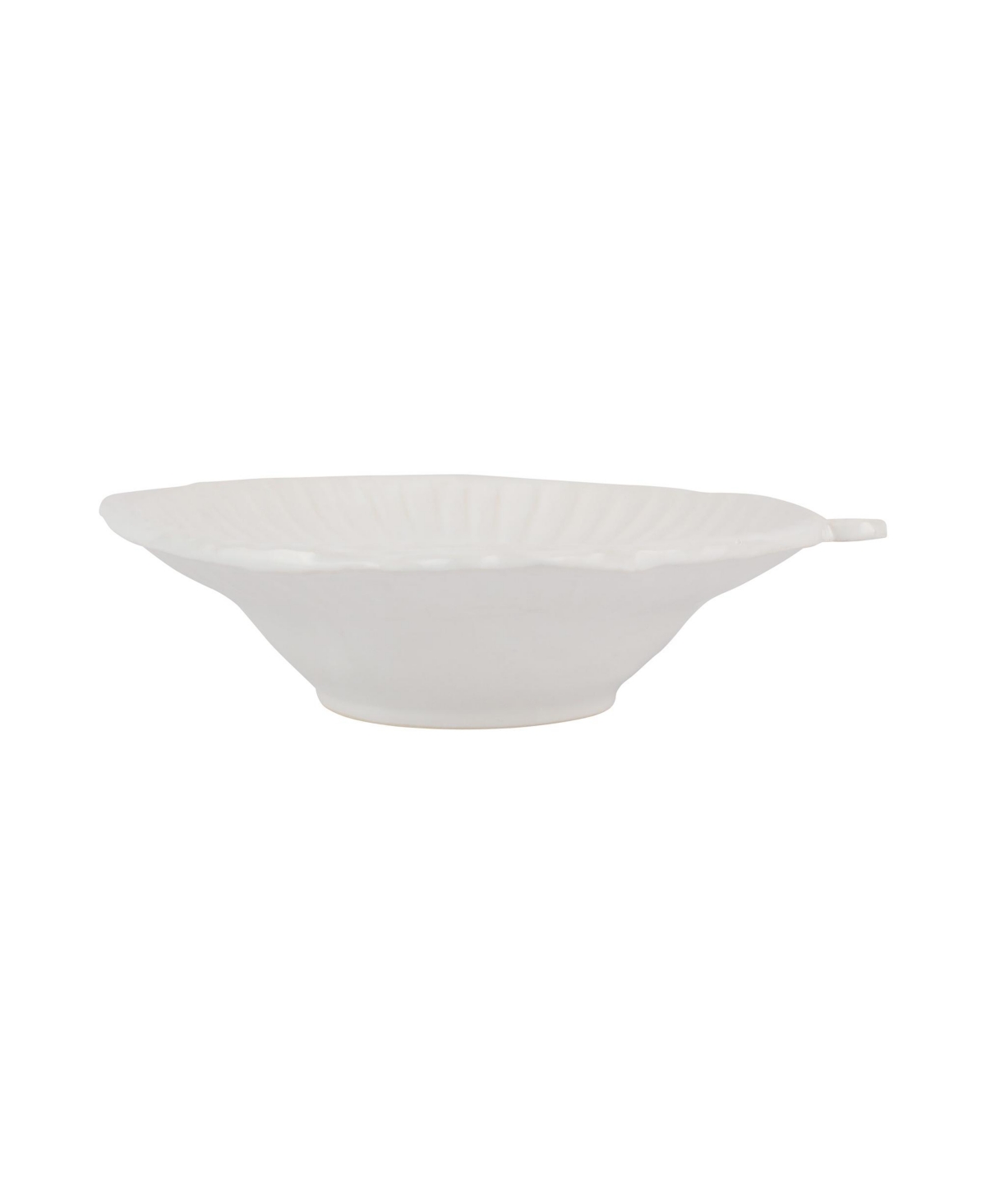 Shop Vietri Pesce Serena Medium Serving Bowl 12.25 In White