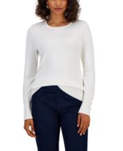 Macy's white jumper on sale