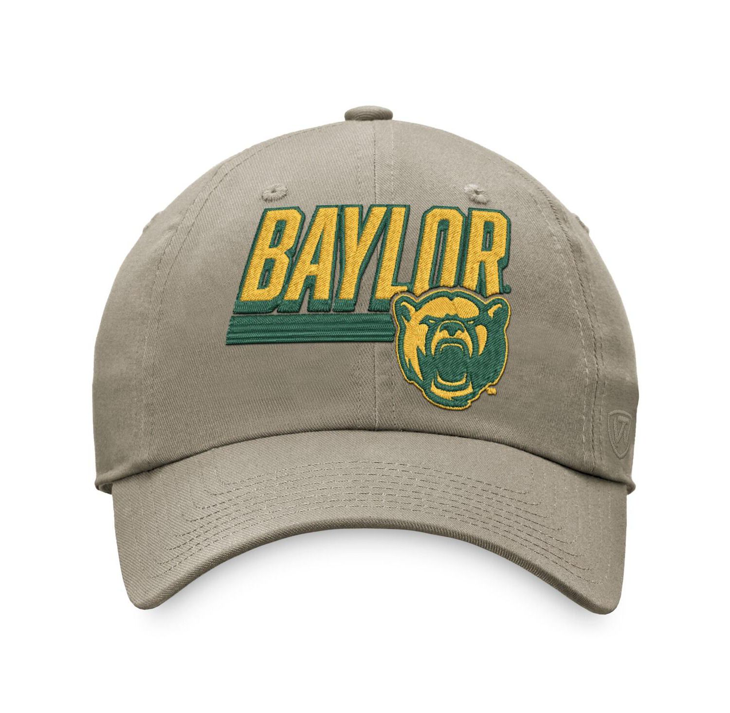 Men's Khaki Baylor Bears Slice Adjustable Hat