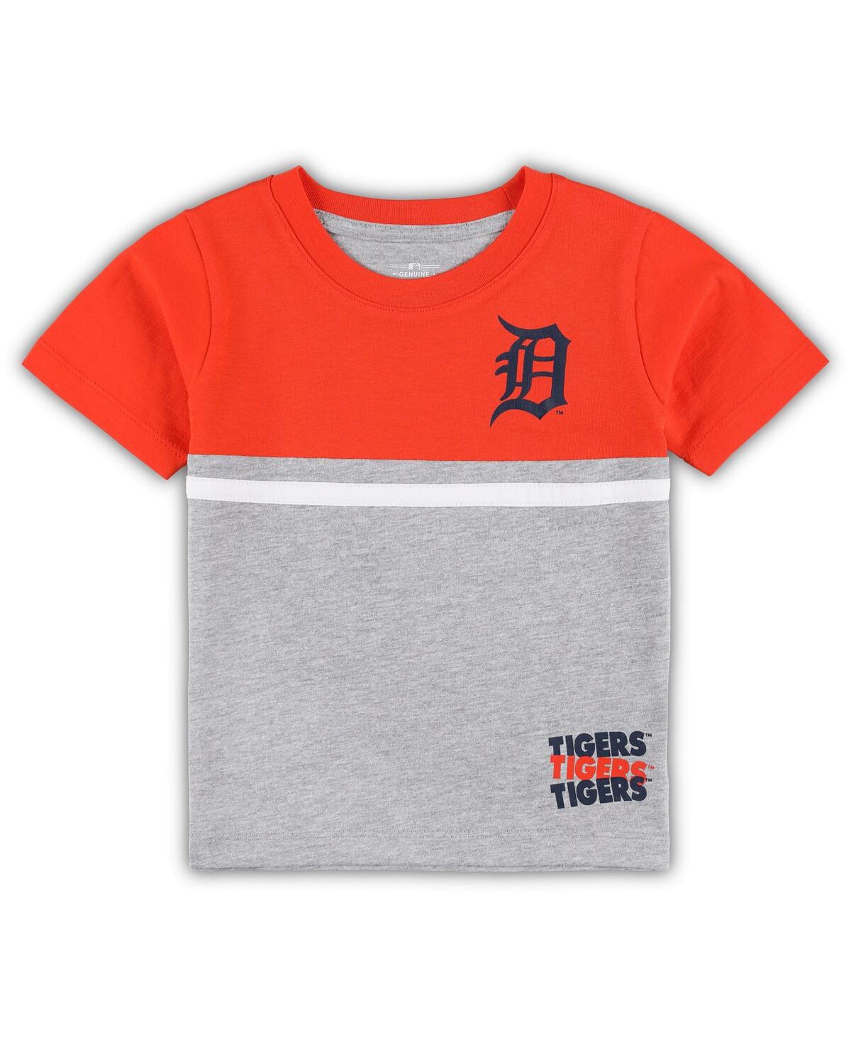 Outerstuff Toddler Boys and Girls Navy, Orange Detroit Tigers