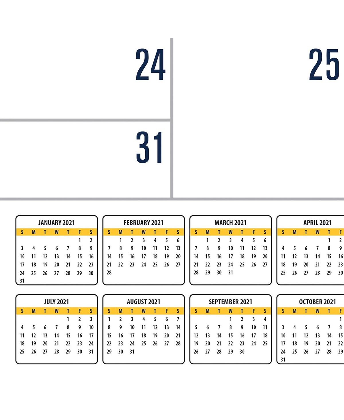 Shop Turner Licensing Milwaukee Brewers 2021 Desk Calendar In White