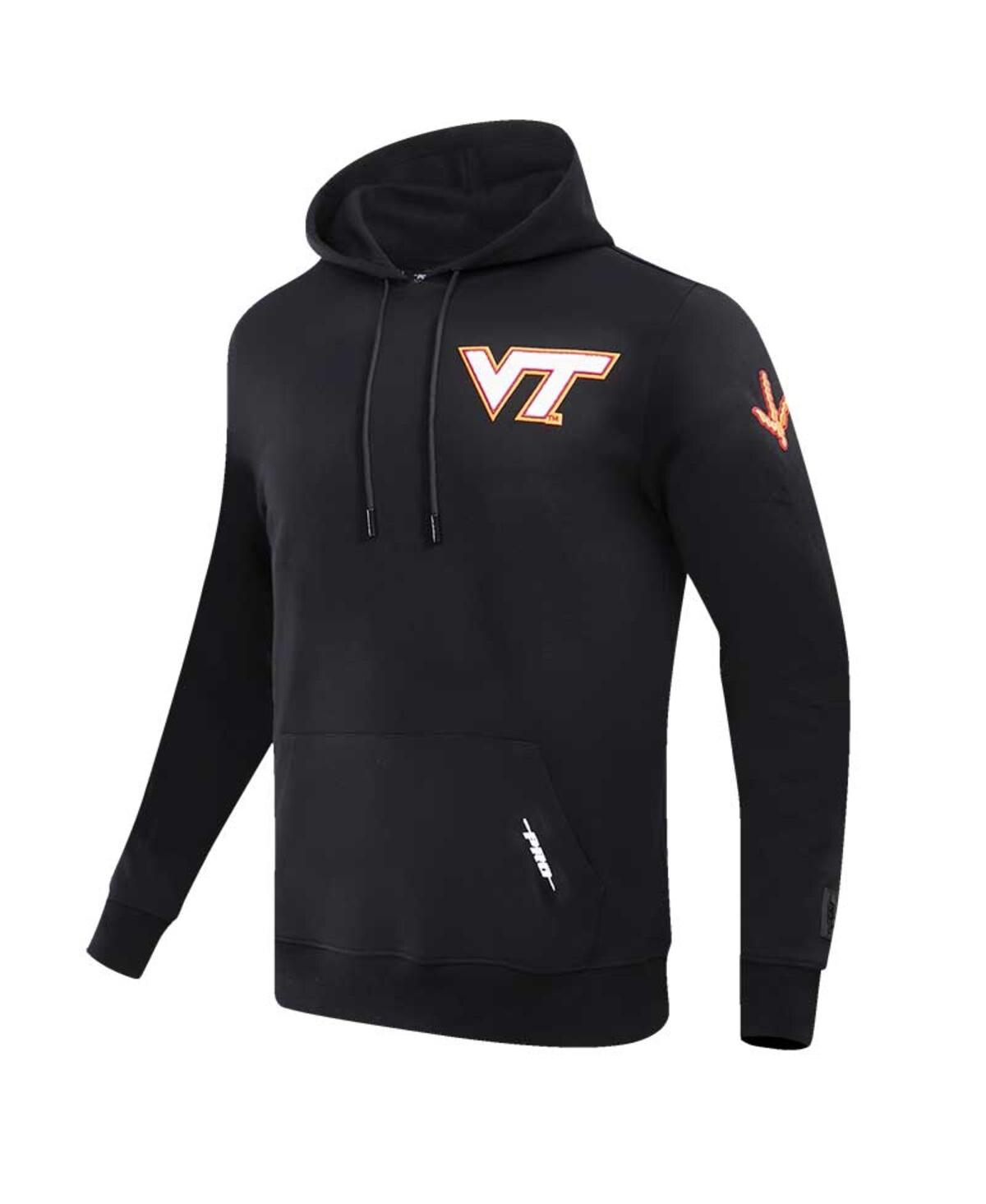 Shop Pro Standard Men's  Black Virginia Tech Hokies Classic Pullover Hoodie