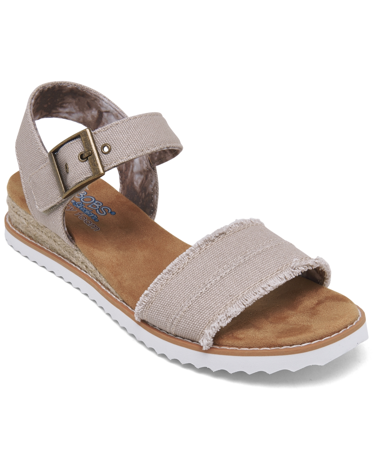 Women's Bobs Desert Kiss - Adobe Princess Strappy Sandals from Finish Line - Taupe
