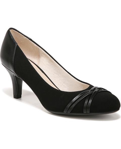 Женские туфли LifeStride Pascal Pumps, цвет: Чёрная искусственная кожа