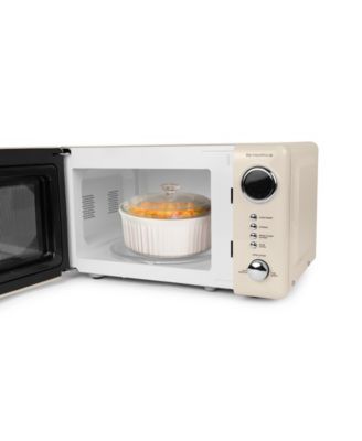 Retro 0.7 Cubic Foot 700 Watt Countertop Microwave Oven