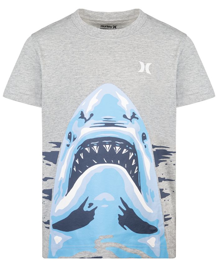 Hurley Toddler Boys Shark Breach Short Sleeves T-shirt - Macy's
