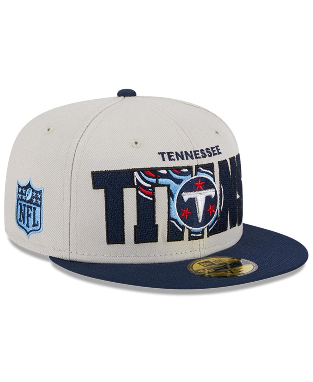 Men's New Era Navy Tennessee Titans 2023 Nfl Draft On Stage 59FIFTY Fitted Hat - Navy