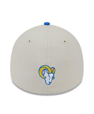 Men's Stone, Royal Los Angeles Rams 2023 NFL Draft 39THIRTY Flex Hat