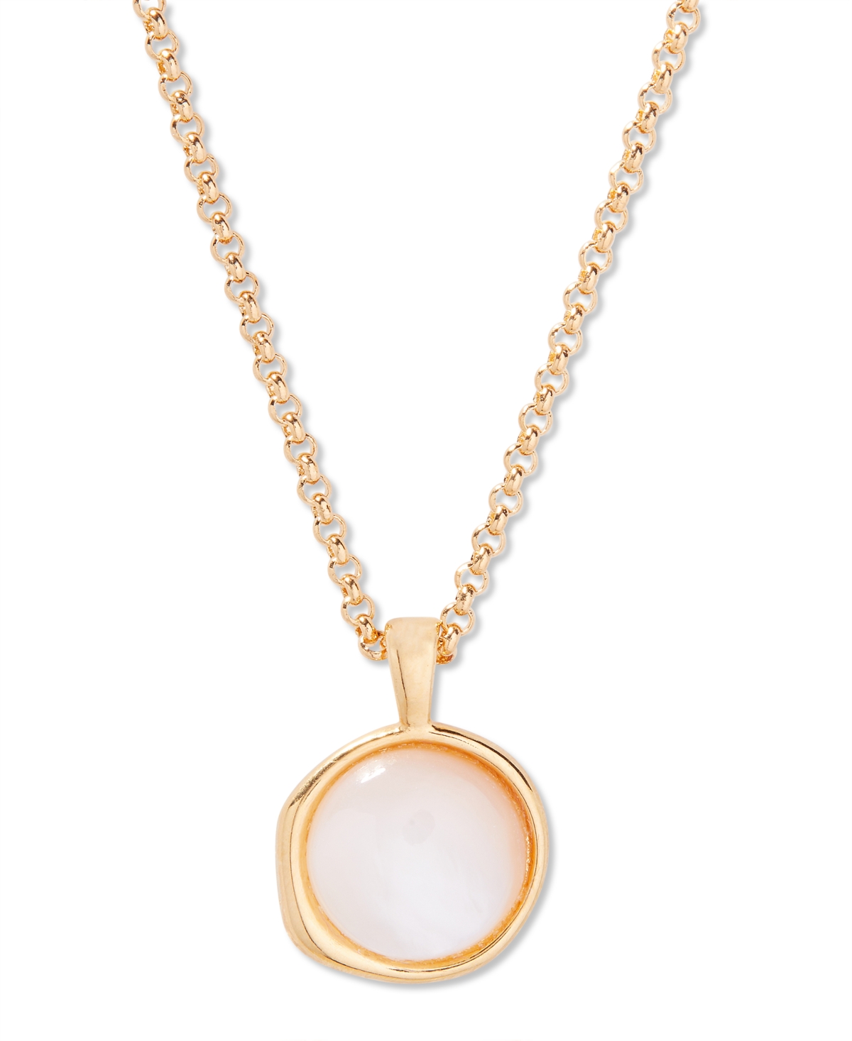 Brook & York 14k Gold-plated Anna Cultured Mother Of Pearl Pendant In Gold