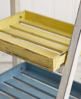 26.5" Farmhouse Decorative Plant Display Stand