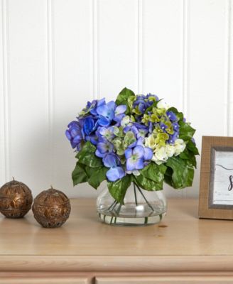 Mixed Hydrangea w/Vase