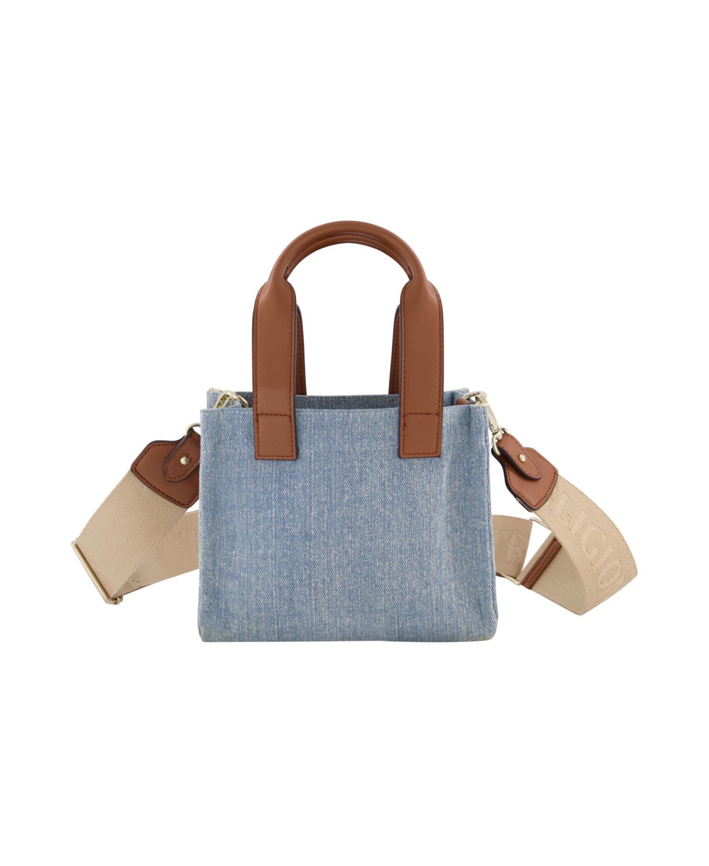 Женская сумка True Religion Mini Tote, цвет: Джинсовый — фото 2