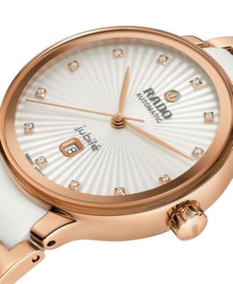 RADO CENTRIX自動巻きピンクゴールド/ホワイト Centrix 2023 | RADO®