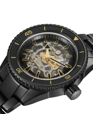 Men's Swiss Automatic Captain Cook Black High-Tech Ceramic Bracelet Watch 43mm - Limited Edition
