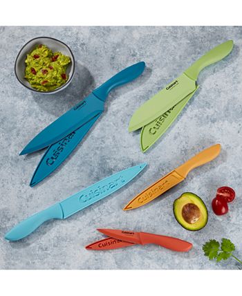 Cuisinart Wood Ceramic Knives, Set of 10