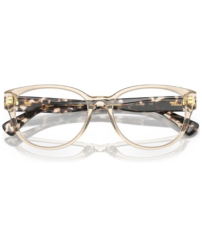 Ralph by Ralph Lauren Women's Oval Eyeglasses, RA7151 54 Macy's