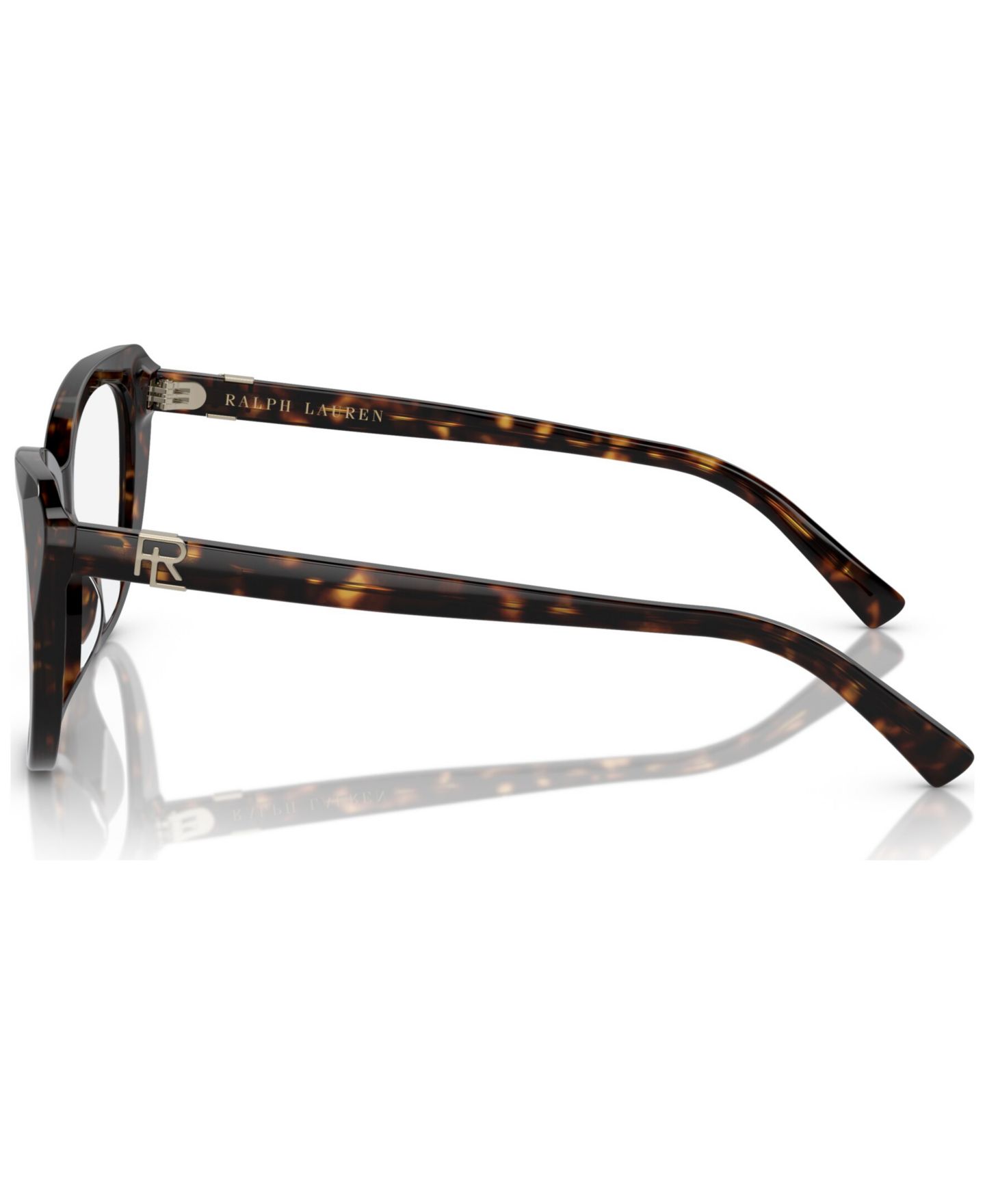 Женские очки Ralph Lauren Woman Cat Eye Plastic RL6232U Eyeglasses, цвет: Гавана — фото 3