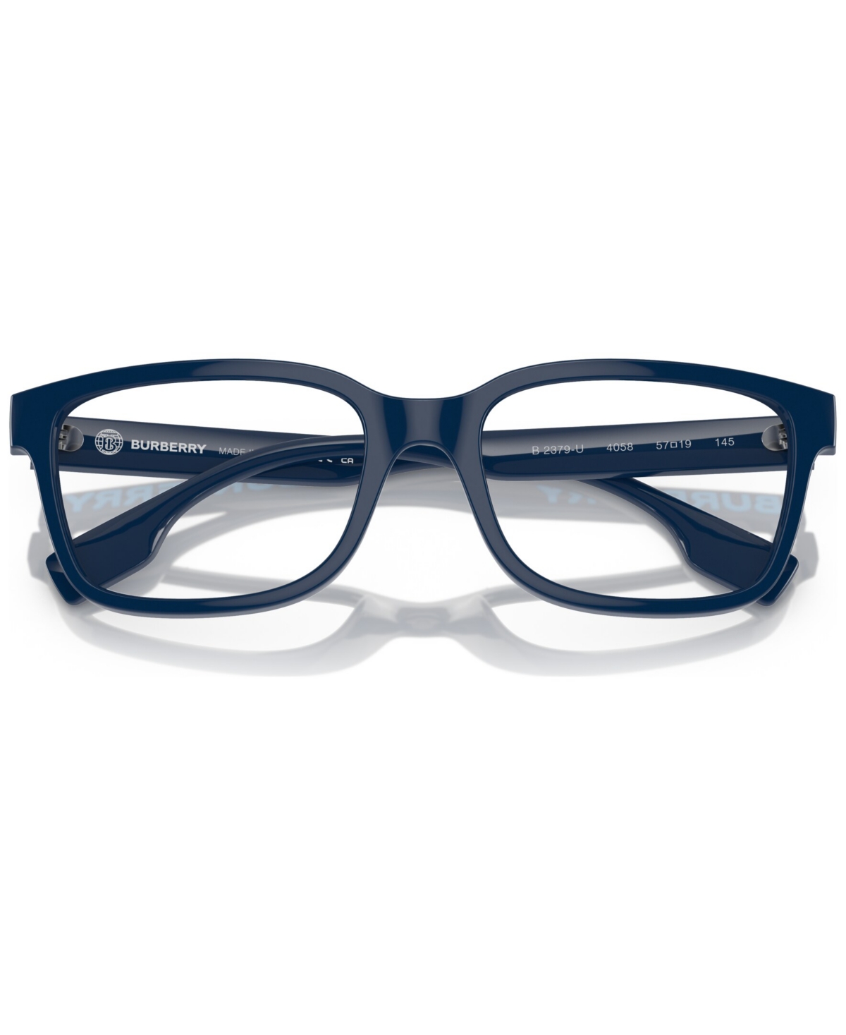 Burberry Men's Square Eyeglasses, BE2379U 55