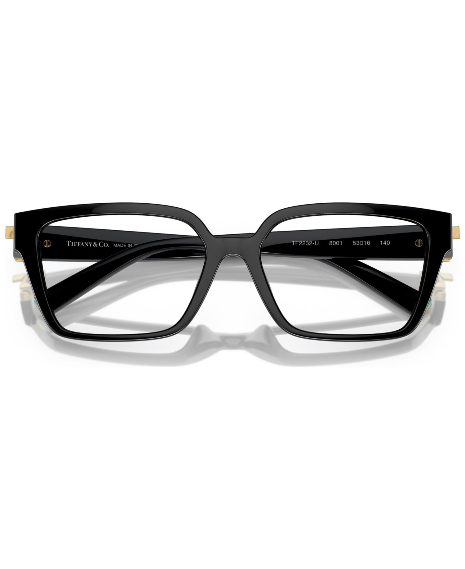 Woman Rectangle Plastic TF2232U Eyeglasses