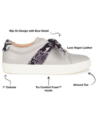 Women's Abrina Bow Detail Slip On Sneakers