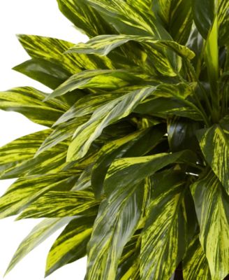 Tradescantia Artificial Plant in Hexagon Planter