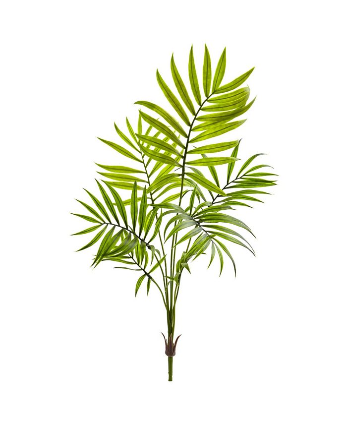 Nearly Natural - 6-Pc. Mini Areca Palm Artificial Bush Set