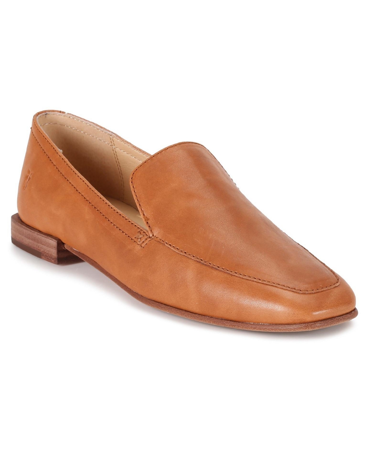 Women's Claire Venetian Slip On Leather Loafers - Tan