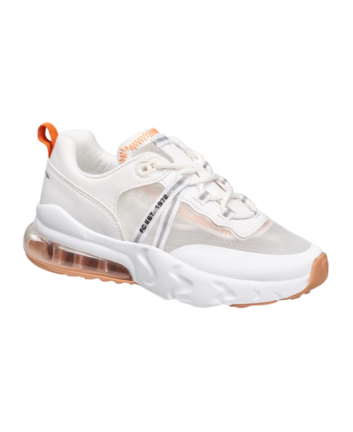Shop French Connection Women's Runner Lace Up Sneaker In White