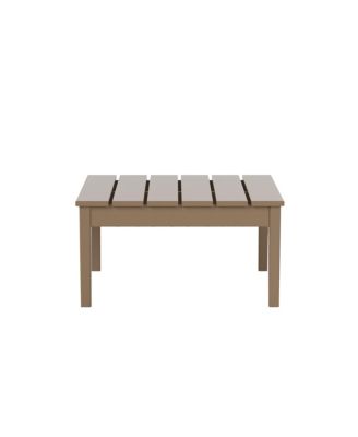 Outdoor Patio Modern Adirondack Coffee Table