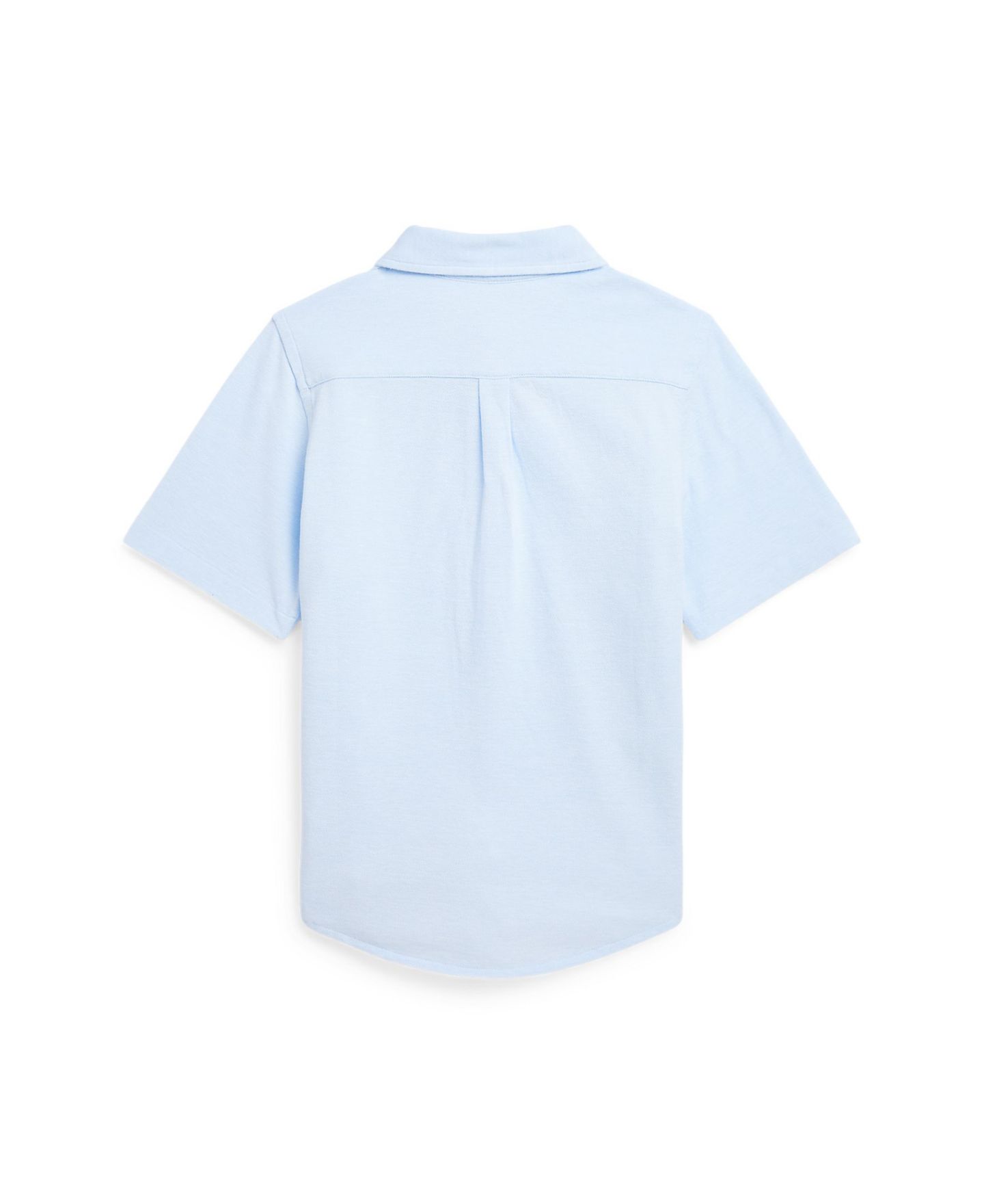 Рубашка Polo Ralph Lauren Knit Oxford Shirt для мальчиков, цвет: Синий — фото 2