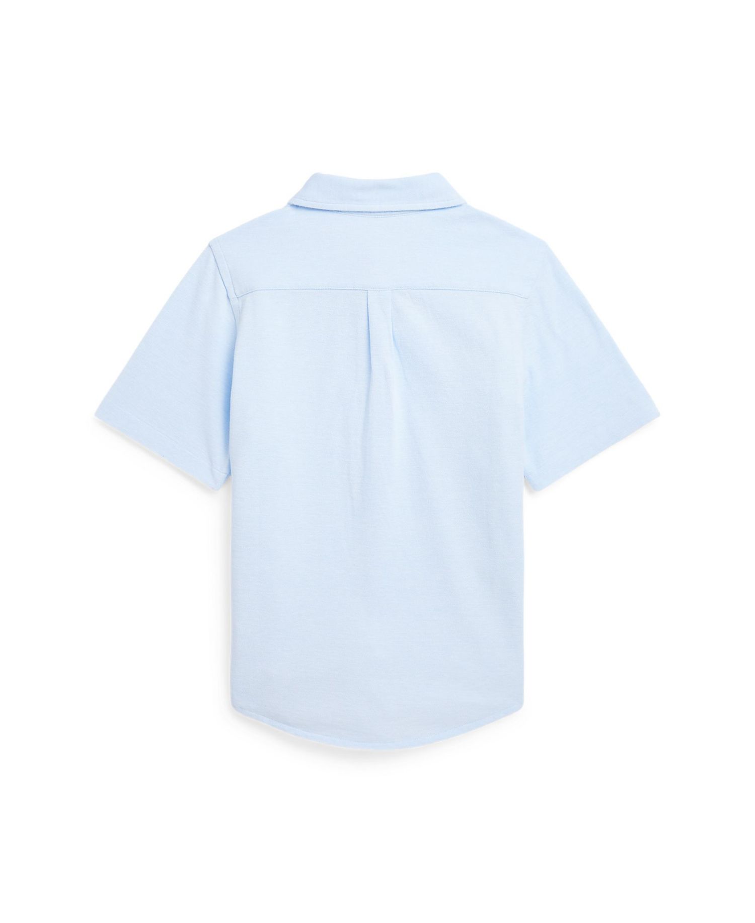 Boys' 2-7 Knit Oxford Short-Sleeve Shirt