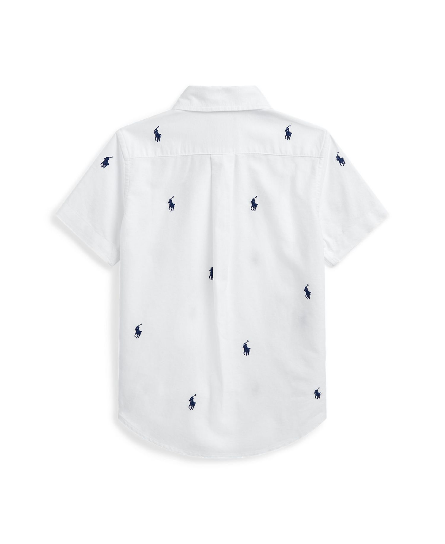 Big Boys Polo Pony Oxford Short-Sleeve Shirt