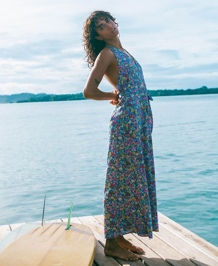 Billabong Juniors' Lets Hang HalterNeck Wrap Midi Dress Macy's