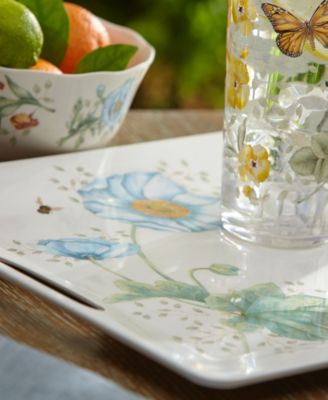 Butterfly Meadow Melamine Large Rectangular Serving Tray 