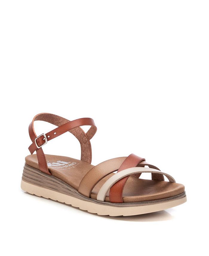 XTI Women's Strappy Comfort Sandals By Brown Macy's